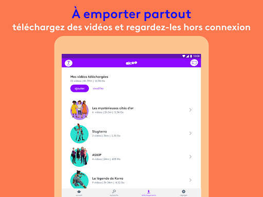 Okoo - dessins animés & vidéos 10 تصوير الشاشة
