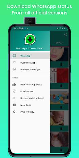 Status Downloader for WhatsApp - status saver screenshot 1