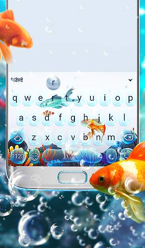 Aquarium Animated Keyboard + Live Wallpaper screenshot 1