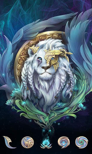 Lion GO Launcher Theme 2 تصوير الشاشة