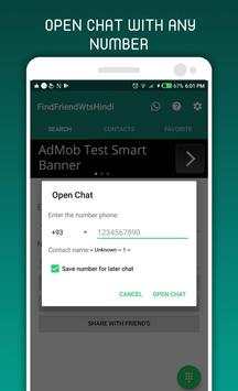 Friend Search for whatsapp - Chat Number 😍 screenshot 4