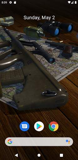 3D Guns Live Wallpaper screenshot 2