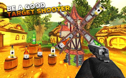 Real 3D Bottle Shoot: Free Bottle Shoot Game screenshot 3