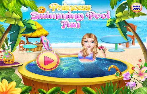 Princess Swimming Pool Fun screenshot 1