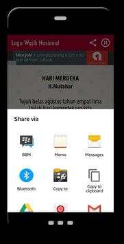 Lagu Wajib Nasional screenshot 7