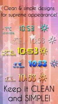 Clean Digital Clock screenshot 3
