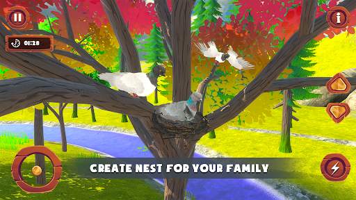 Flying Bird pigeon Games screenshot 2