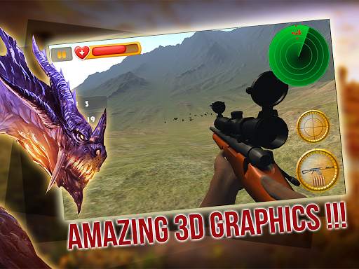 Sniper Dragon Slayer Hunter 3D screenshot 2