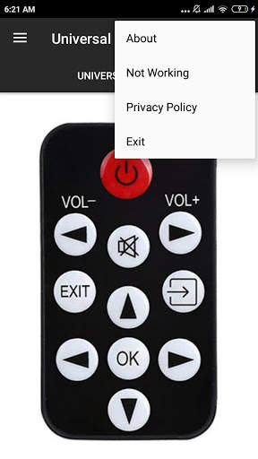 Universal TV Remote screenshot 3