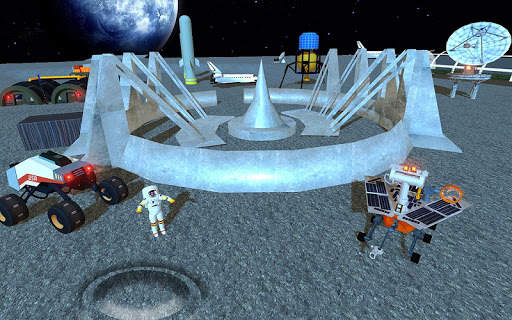 Space Mars Rover Simulator 3D : Moon Explorer screenshot 3