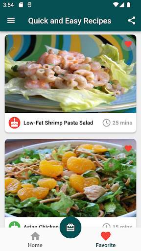 Quick and Easy Recipes screenshot 2