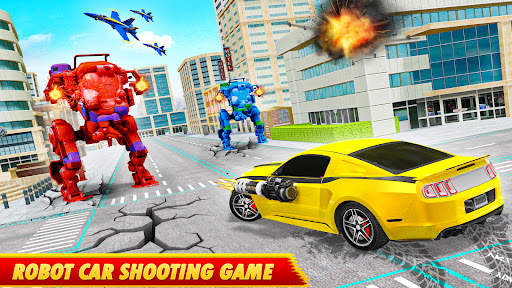 Wild Tiger Robot Car Game screenshot 5