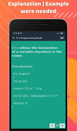 C   Programming Recall screenshot 3
