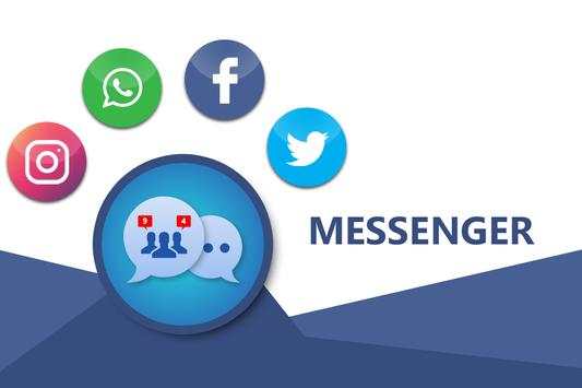 All New Messenger for Social Apps 2018 screenshot 5