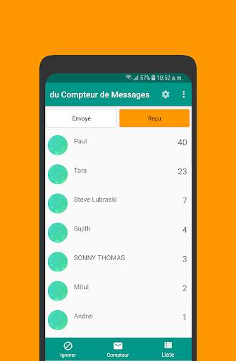 MESSAGE CMPTEUR screenshot 3