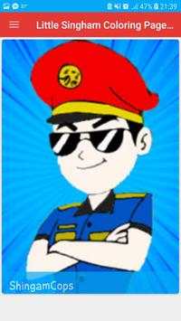 Little Singham Coloring Pages Educational Basics screenshot 1