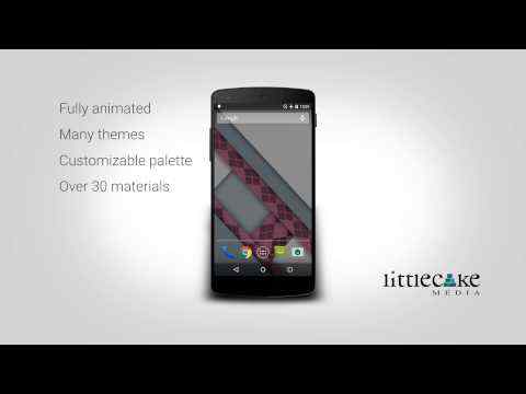 Material Design Live Wallpaper screenshot 1