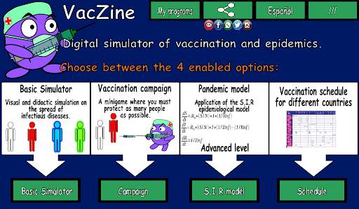 Vaczine, vaccination simulator screenshot 1