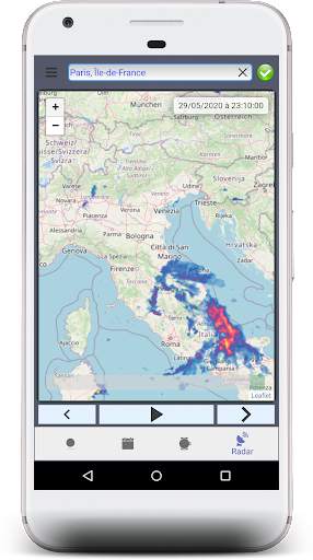 Météo locales & Tempête Carte screenshot 6