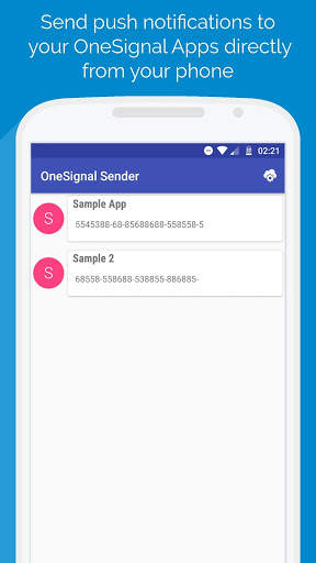 OneSignal Sender screenshot 1