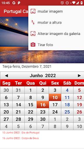 Portugal Calendário screenshot 4