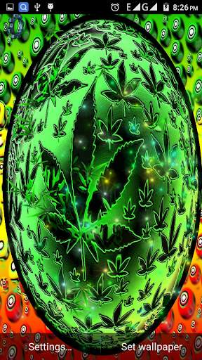 CBD Weed Live Wallpaper screenshot 2