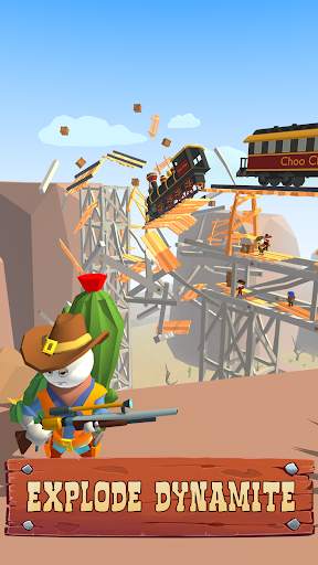 Stickman Sniper: Western gun screenshot 2