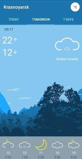 Weather screenshot 2