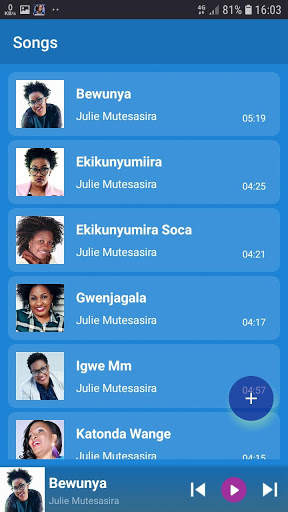 Julie Mutesasira songs, offline screenshot 5