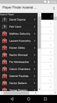 Player Finder Arsenal Edition screenshot 2