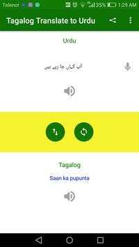Tagalog Translate to Urdu screenshot 6