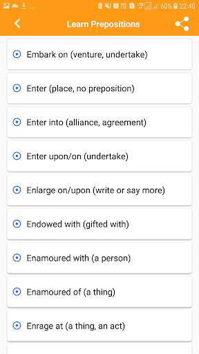 Preposition screenshot 2