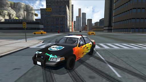 Police Car Drift Simulator screenshot 8
