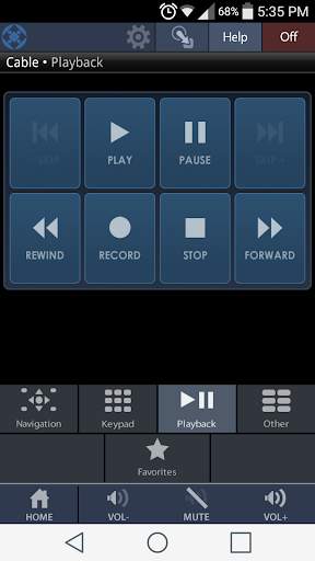 URC MX HomePro 5 تصوير الشاشة