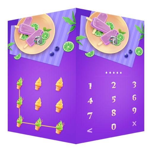 AppLock Theme Ice Cream icon