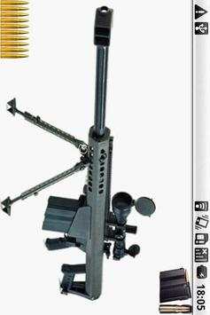 Rifle Barrett M82 Gun 1 تصوير الشاشة