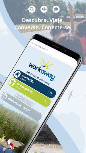 O app Workaway para viajantes screenshot 2