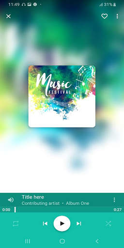 Mp3 Music Player Free screenshot 1