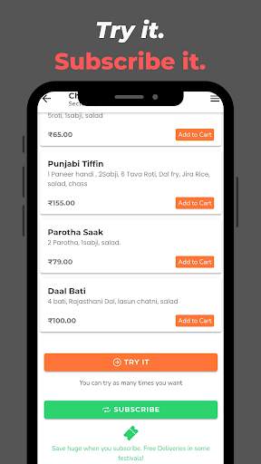 Madhuras - Daily Tiffins screenshot 3
