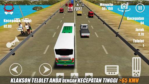 Telolet Bus Driving 3D screenshot 3