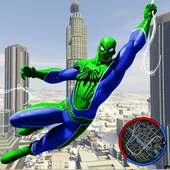 SuperHero Spider Rope Hero Counter Gangstar Crime
