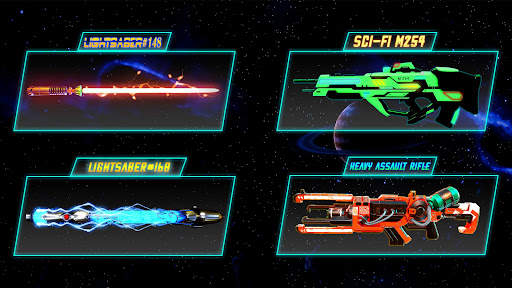 Lightsaber Simulator Gun Games screenshot 1