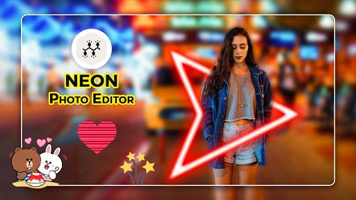 Neon Photo Editor - Background Changer screenshot 4