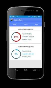 cleaning RAM APK screenshot 1