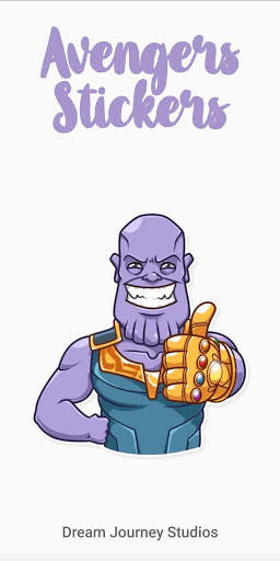Avengers (Superhero) Sticker for Whatsapp screenshot 1