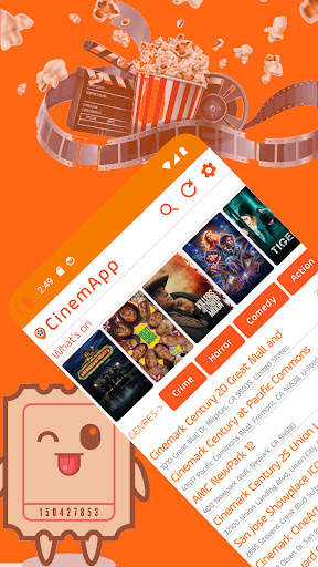 CinemApp - Cinema Showtimes screenshot 1