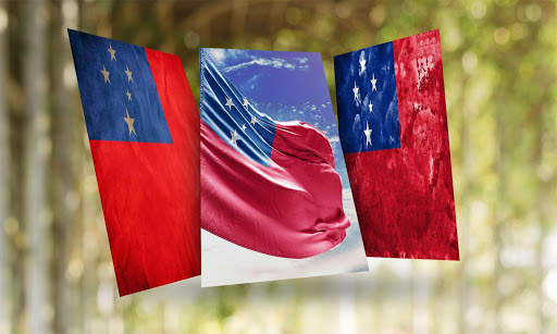 Samoa Flag Wallpaper screenshot 1