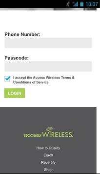 Access Wireless My Account screenshot 1