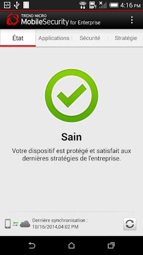 Enterprise Mobile Security screenshot 1
