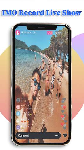 video call record for imo recorder video screen скриншот 4